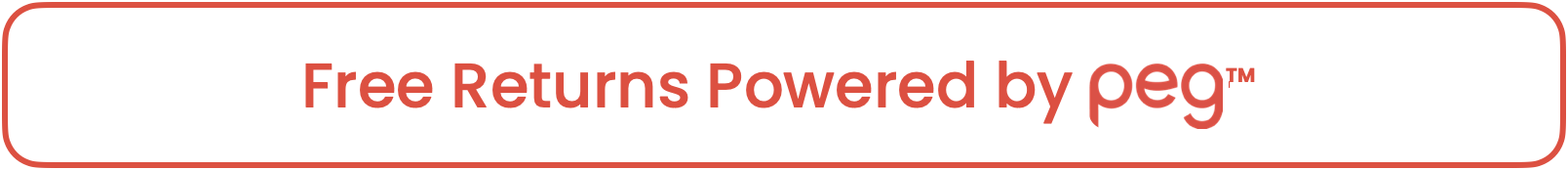 Free Returns Powered by Peg